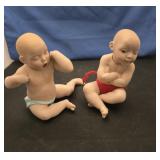 ASHTON DRAKE PORCELAIN DOLL & TITUS TOMESCU LITTLE