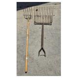 (2) PITCH FORKS