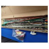 MIXED ARROWS: EASTON, EXTRA VANES, ETC.