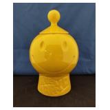 MCCOY USA 235 SMILEY FACE COOKIE JAR APPROX 10"