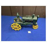 CAST IRON JOHN DEERE TRACTOR APPROX 10"