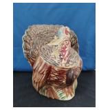 MCCOY USA TURKEY COOKIE JAR APPROX 9.5"
