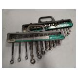 (2) CRAFTSMAN COMBINATION WRENCH SETS