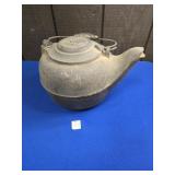 R S MARKED CAST IRON TEA KETTLE
