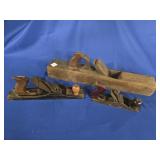 (3) PLANERS: 8" & 13" METAL & 21" WOODEN