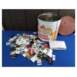 FRITOS MUNCH A BUNCH TIN WITH MATCHBOOKS