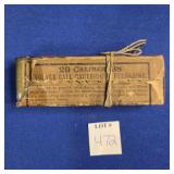 19 CARTRIDGES REVOLVER FRANKFORD ARSENAL