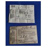 1924 & 1932 RESIDENT CITIZEN