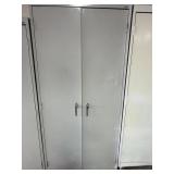Metal Cabinet and Contents
