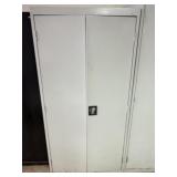 Metal Cabinet and contents