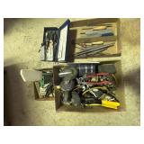 Tools, files, casters, etc