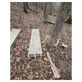 Two 6 Foot Aluminum Walk Board