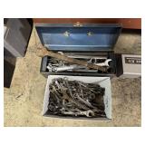 Misc boxes of wrenches