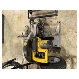 DeWalt Miter Saw on portable table