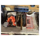 Die cutter, pliers, hammer, etc