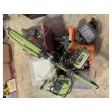 Halogen lights and cage blowers