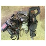 Reciprocating saw, Heat Gun, Drills