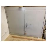 Metal Cabinet and Contents