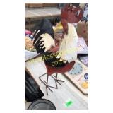 Metal chicken