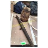 Single tree, wagon hub