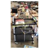 Olympia folding service cart