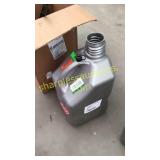 Plastic gas can