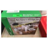 6 pc bakers storage set