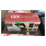Lux works solar outdoor floodlight