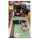 Craft beer brew kit, GE portable radio, home phone