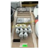 Hand sanitizer, shower caddy