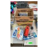 Handy vac, black&decker trimmer, kids books