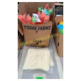 Zip ties, kids baseball & bat