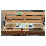 Croquet set in box