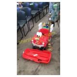 Toy, sled, light