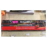 Allen wooden 4 gun wall rack