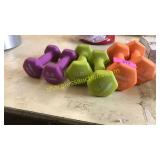 Hand weight set