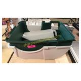 Litter box with lid and scoop