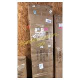 Home gym with 125lb plates