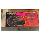 Pyramid aluminum diecast super titanium tweeter