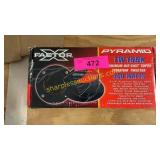 Pyramid aluminum diecast super titanium tweeter