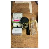 Trailer light power module, tumbler, microphone