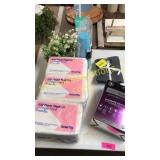 Napkins, mattress protector, home decor