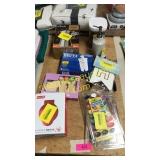 Espresso maker, kitchen supplies, art supplies