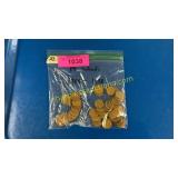 1950-1958 wheat pennies