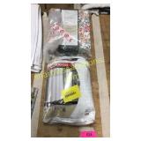 Sheet set -full, curtains