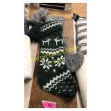 Large knit stockings
