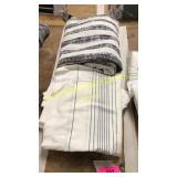 Throw blanket, flat sheet