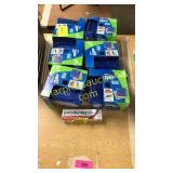 Ziploc containers, toothpaste