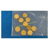 10 silver nickels