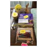 Picture frame, home decor, galaxy light